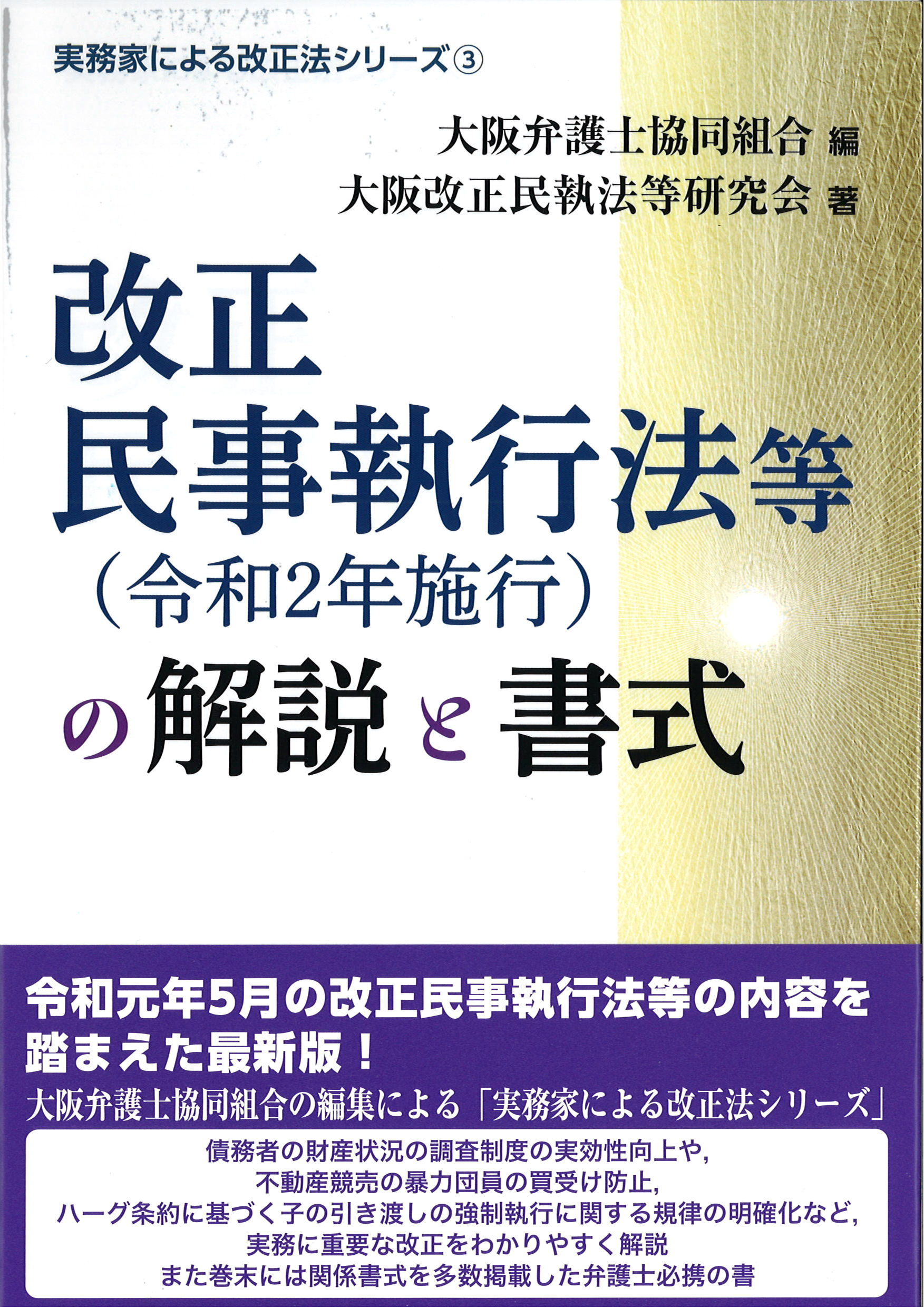 改正民事執行法等（令和２年施行）の解説と書式　（実務家による改正法シリーズ３）